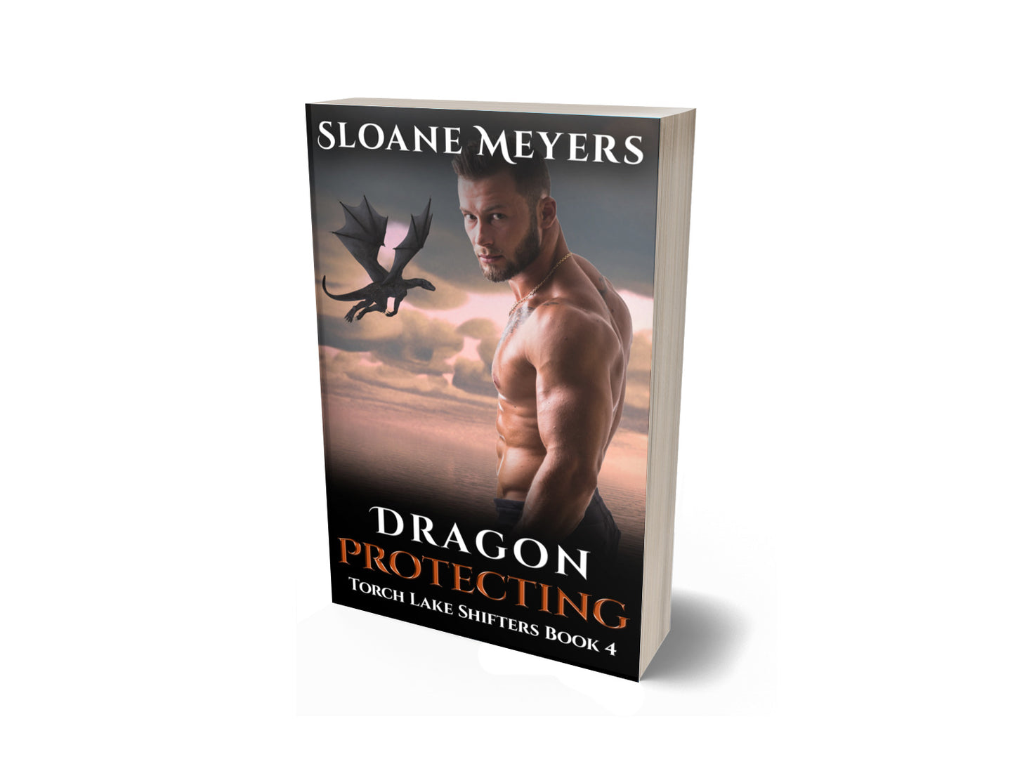 Sloane Meyers dragon shifter romance paperback.